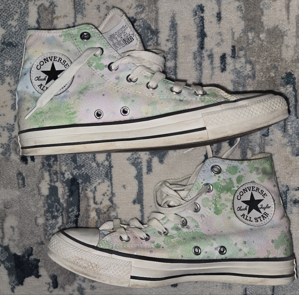 Converse All Star High Tops - Pastel Tie-Dye